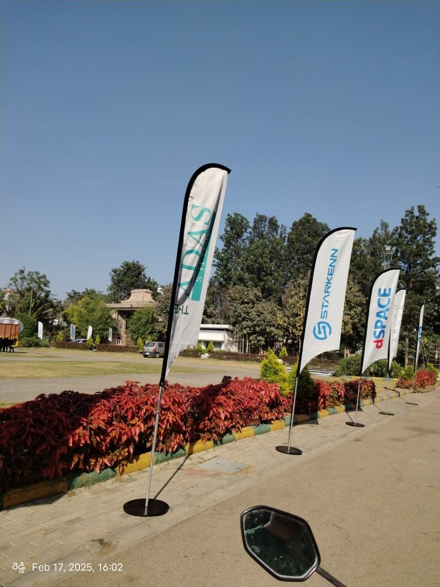 Advertising Flag supplier company Bengaluru MU2 Creations