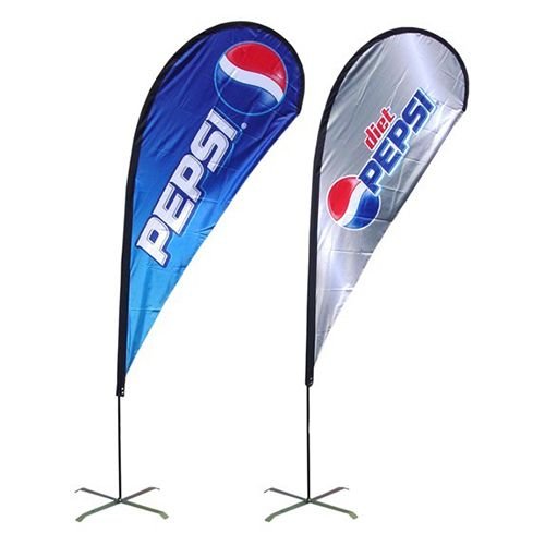 Tear drop Flags and fabric Printing supplier in bengaluru